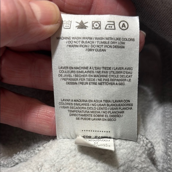 Nike Vintage 90s Nike Center
Swoosh Gray Pullover Hoodie Medium - Picture 9 of 9